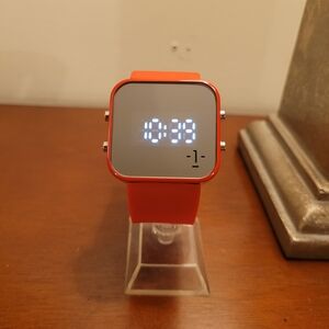Brand New 1 Face Red Digital Women's Watch